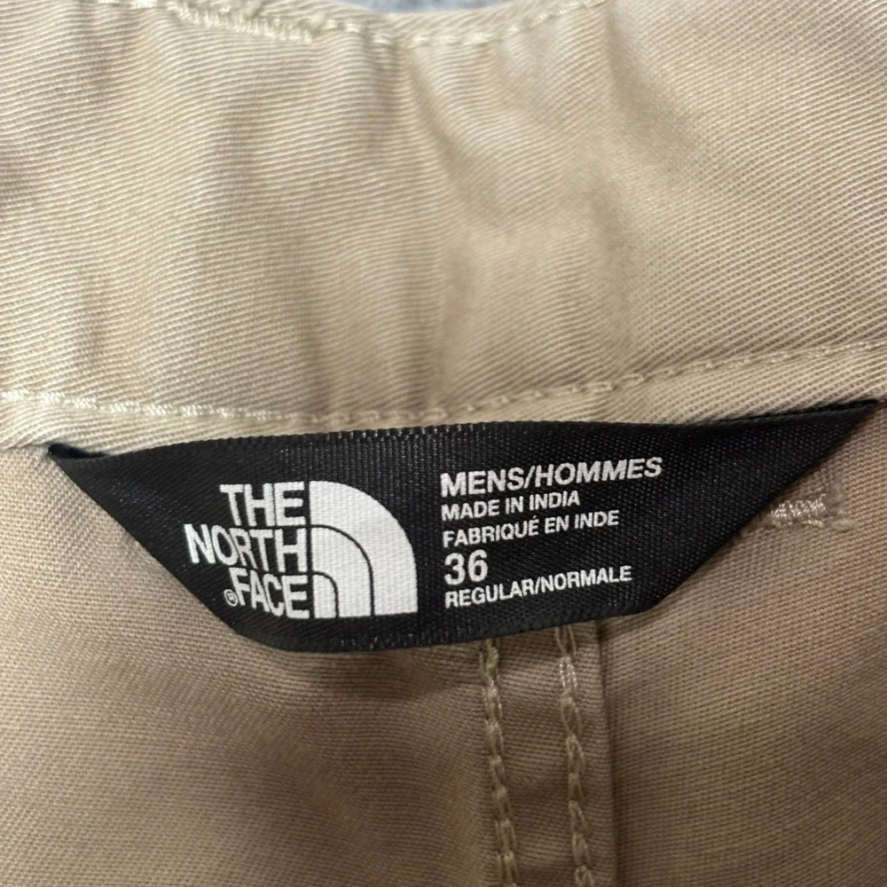 The North‎ Face Mens Chino Pants 36x30 Tan Khaki Regular Straight Leg